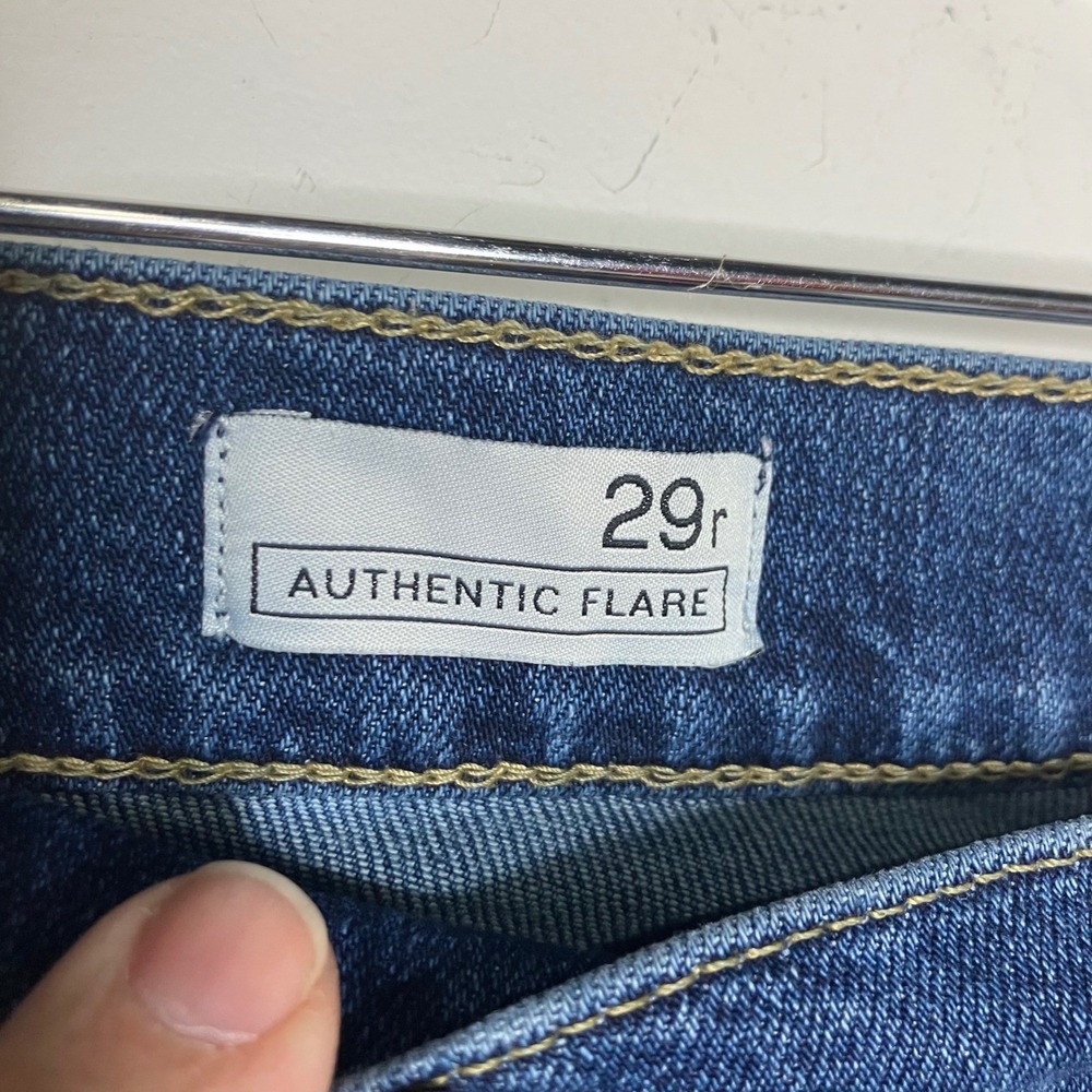 Gap authentic flare jeans women's size 29R trendy modern contemporary‎ western - Picture 4 of 9